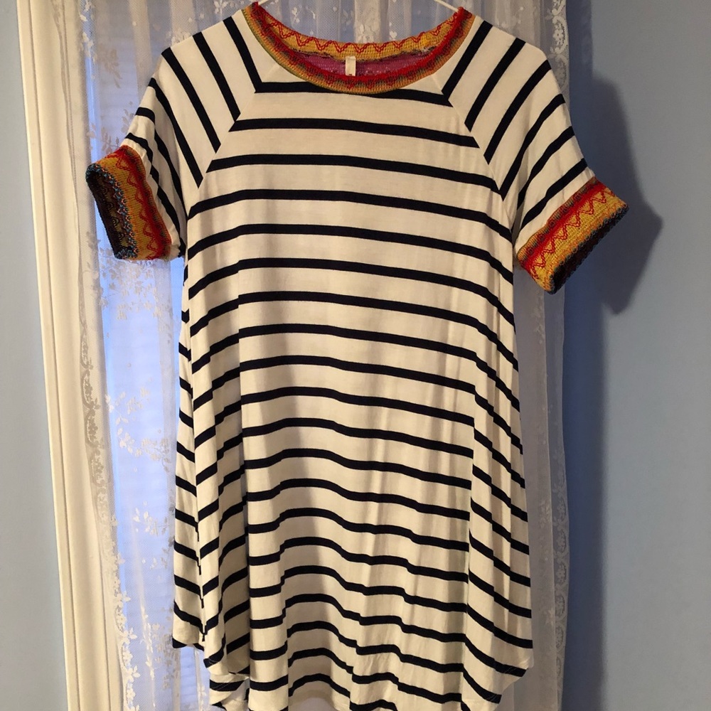 Lattimore Striped Tunic from Called to Surf